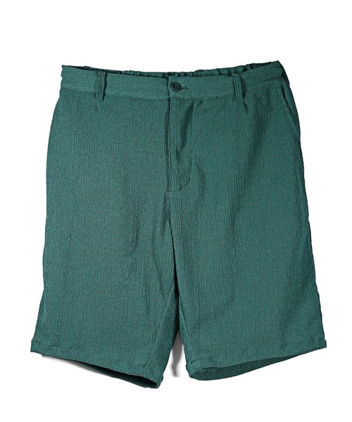 SOMEDIFF（サムディフ）の「サマーリゾートショーツ メンズ 楊柳 ハーフパンツ ボトムス 夏服 セットアップ対応（その他パンツ・メンズ・ブラック/ベージュ/グリーン/グレー・M/L/XL）」の5枚目の写真