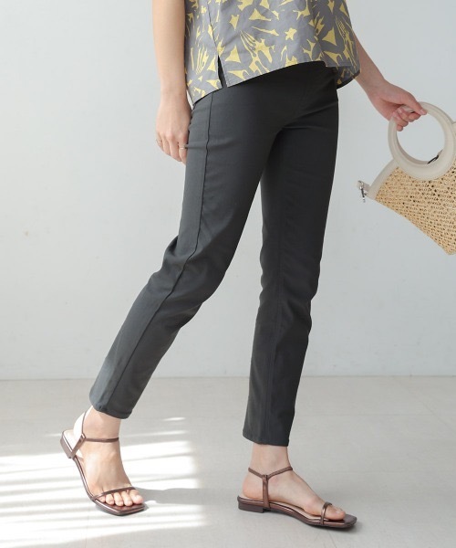 Bou Jeloud(ブージュルード)の「【M,L展開あり】ストレッチレギンスパンツ(その他パンツ・レディース・チャコールグレー/ネイビー/グレー/グレー系その他・MEDIUM/LARGE)」の8枚目の写真