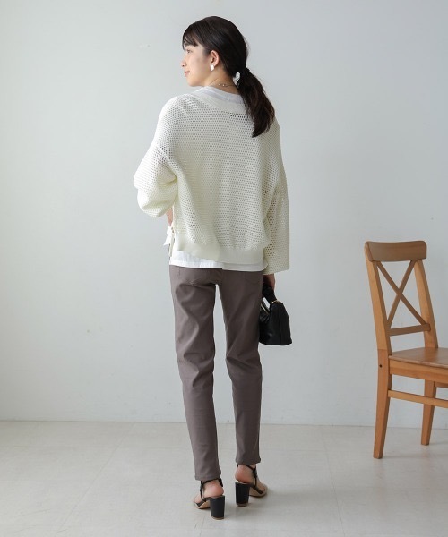 Bou Jeloud(ブージュルード)の「【M,L展開あり】ストレッチレギンスパンツ(その他パンツ・レディース・チャコールグレー/ネイビー/グレー/グレー系その他・MEDIUM/LARGE)」の17枚目の写真