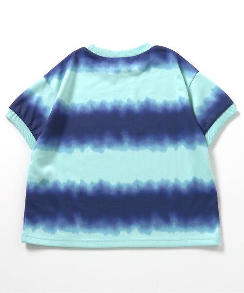 BREEZE（ブリーズ）の「【B NEW JACK】タイダイ風プリント半袖トップス_ジュニア対応（Tシャツ/カットソー・キッズ・ブルー/ブラック・90/100/110/120/130/140/150/160）」の11枚目の写真