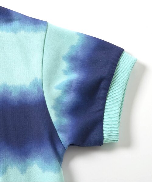 BREEZE（ブリーズ）の「【B NEW JACK】タイダイ風プリント半袖トップス_ジュニア対応（Tシャツ/カットソー・キッズ・ブルー/ブラック・90/100/110/120/130/140/150/160）」の13枚目の写真