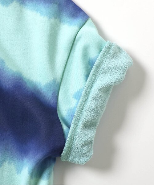 BREEZE（ブリーズ）の「【B NEW JACK】タイダイ風プリント半袖トップス_ジュニア対応（Tシャツ/カットソー・キッズ・ブルー/ブラック・90/100/110/120/130/140/150/160）」の14枚目の写真