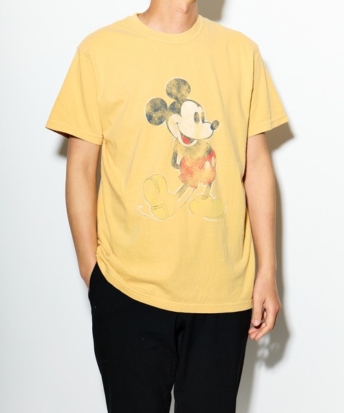 グッドウェア ミッキーヴィンテージプリントT GOODWEAR 2025春夏新作 レディース 国内正規品 メール便可能5 Goodwear グッドウェア ミッキーヴィンテージプリントT GOODWEAR
