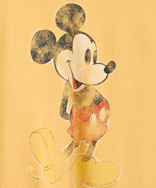 Disney(ディズニー)の「【 GOODWEAR / グッドウェア 】 Disney Vintage Collection Mickey TEE(Tシャツ/カットソー・メンズ・オレンジ/マスタード/ネイビー/オリーブドラブ/ブラック・MEDIUM/LARGE/X-LARGE)」の13枚目の写真