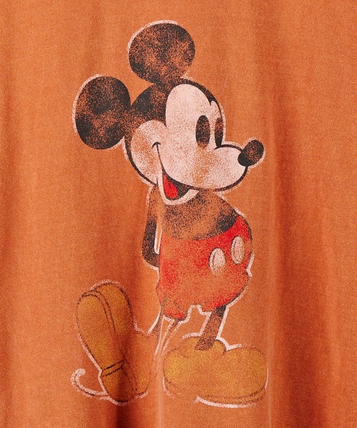 Disney(ディズニー)の「【 GOODWEAR / グッドウェア 】 Disney Vintage Collection Mickey TEE(Tシャツ/カットソー・メンズ・オレンジ/マスタード/ネイビー/オリーブドラブ/ブラック・MEDIUM/LARGE/X-LARGE)」の15枚目の写真