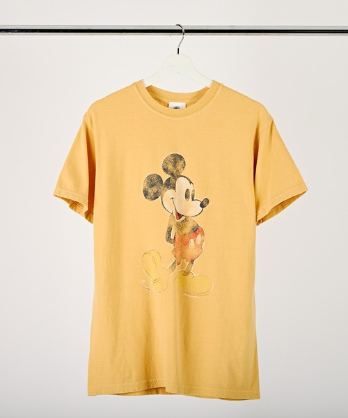 Disney(ディズニー)の「【 GOODWEAR / グッドウェア 】 Disney Vintage Collection Mickey TEE(Tシャツ/カットソー・メンズ・オレンジ/マスタード/ネイビー/オリーブドラブ/ブラック・MEDIUM/LARGE/X-LARGE)」の18枚目の写真