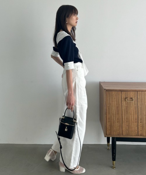 SNIDEL（スナイデル）の「【00サイズあり】バレルデザインデニム（デニムパンツ・レディース・インディゴブルー/ホワイト/ブルー・00/0/1）」の12枚目の写真