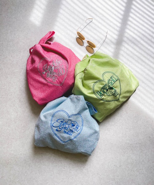 flapper_bags(フラッパー)の「The Powerpuff Girls×Flapperキラキラトート(トートバッグ・レディース・グリーン/ライトブルー/ピンク・FREE)」の8枚目の写真