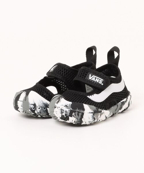 VANS(バンズ)の「VANS ヴァンズ 12-16 RAY AQUA レイアクア V7039 TDL BLACK/MBL(サンダル・キッズ・ブラック・12/13/14/15 /16)」の1枚目の写真