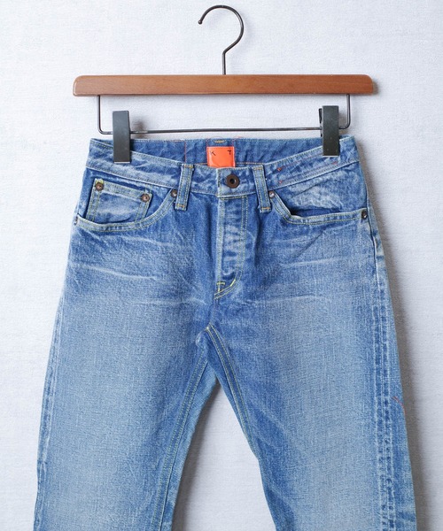 GRANDMA MAMA DAUGHTER（グランマママドーター）の「【KATO' / GRANDMA MAMA DAUGHTER】 Low Rize Boot Cut Denim Pants P08AXX（デニムパンツ・レディース・ブルー系その他・30inch/28inch/31inch/29inch/25inch/26inch/27inch/32inch）」の8枚目の写真