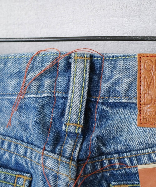 GRANDMA MAMA DAUGHTER（グランマママドーター）の「【KATO' / GRANDMA MAMA DAUGHTER】 Low Rize Boot Cut Denim Pants P08AXX（デニムパンツ・レディース・ブルー系その他・30inch/28inch/31inch/29inch/25inch/26inch/27inch/32inch）」の15枚目の写真