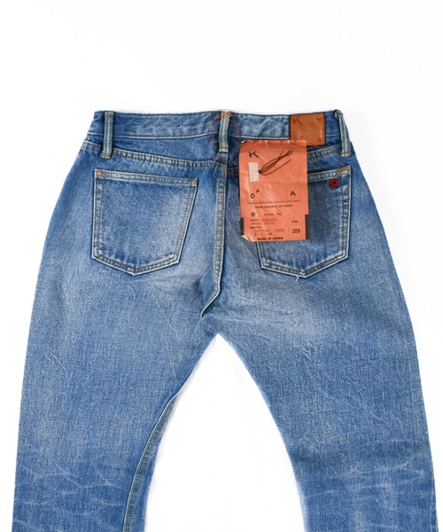 GRANDMA MAMA DAUGHTER（グランマママドーター）の「【KATO' / GRANDMA MAMA DAUGHTER】 Low Rize Boot Cut Denim Pants P08AXX（デニムパンツ・レディース・ブルー系その他・30inch/28inch/31inch/29inch/25inch/26inch/27inch/32inch）」の20枚目の写真