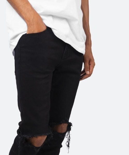 mnml(ミニマル)の「mnml/ミニマル/X1 スキニーパンツ(M2019-D582)(デニムパンツ・メンズ・ブルー系その他3/ブラック・28/29)」の4枚目の写真