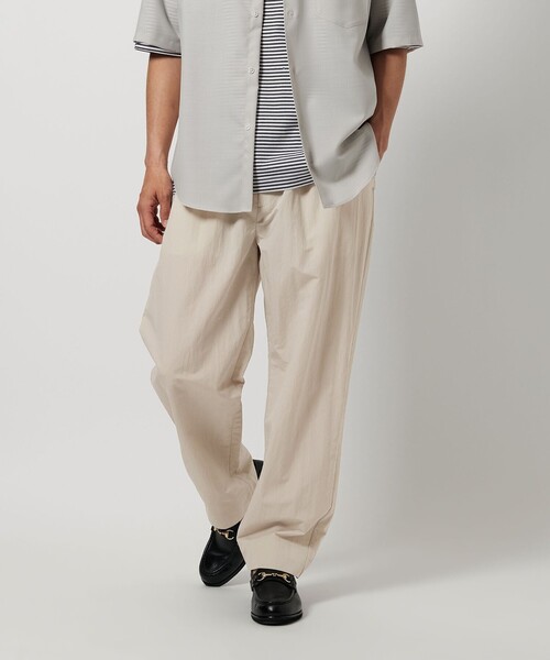 BEAUTY&YOUTH UNITED ARROWS（ビューティーアンドユースユナイテッドアローズ）の「フラッフィー バルーン イージー パンツ（その他パンツ・メンズ・オリーブ/ブラック/ライトグレー・M/S/L/XL）」の4枚目の写真