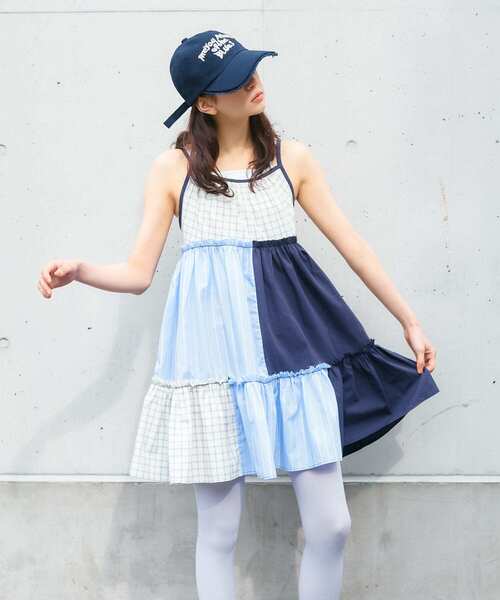 KBF(ケイビーエフ)の「ダメージブリムCAP(キャップ・レディース・アイボリー/カーキ/ネイビー・ONE)」の20枚目の写真