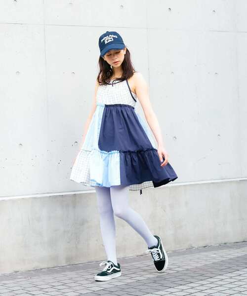 KBF(ケイビーエフ)の「ダメージブリムCAP(キャップ・レディース・アイボリー/カーキ/ネイビー・ONE)」の21枚目の写真