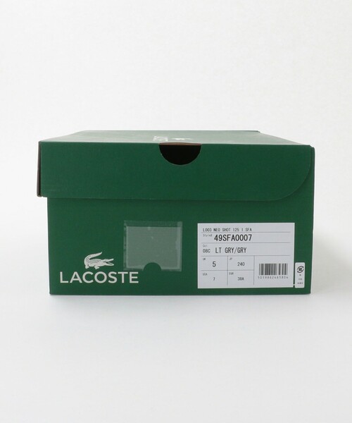 LACOSTE(ラコステ)の「<LACOSTE>NEO SHOT 125/スニーカー(スニーカー・レディース・ライトグレー・4/5/5h)」の11枚目の写真