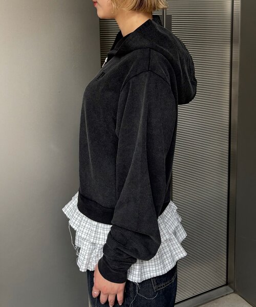 セール】ワンポイントダブルジップパーカー（パーカー）｜WHO'S