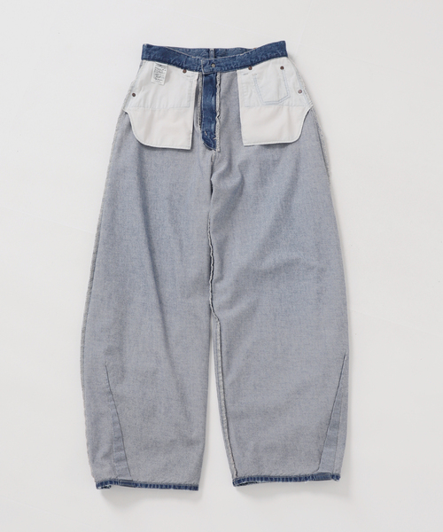 framework ジョンブル別注バレルパンツ FRAMeWORK｜JOHNBULL/ジョンブル デニムバレルパンツ | Rakuten