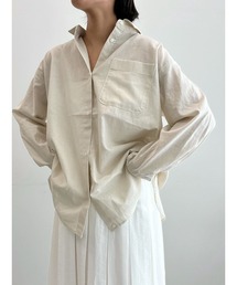 Lugnoncure | 綿麻2WAYシャツ(シャツ/ブラウス)