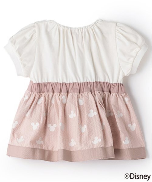 petit main（プティマイン）の「【Disney】総柄ドッキングパフT（Tシャツ/カットソー・キッズ・ピンク/ネイビー・80ｃｍ/90cm/100cm/110cm/130cm/120cm）」の11枚目の写真