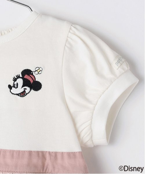 petit main（プティマイン）の「【Disney】総柄ドッキングパフT（Tシャツ/カットソー・キッズ・ピンク/ネイビー・80ｃｍ/90cm/100cm/110cm/130cm/120cm）」の15枚目の写真