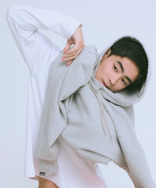 KiU(キウ)の「キウ 吸水速乾パックロングTシャツ(Tシャツ/カットソー・メンズ・ラベンダー/オフホワイト/ブラック・MEDIUM/LARGE/X-LARGE)」の1枚目の写真