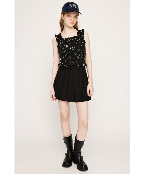 女子会＆デートにぴったり❤️ミニ丈プリーツスコート♪ セール】MINI PLEATS SKORT ミニ プリーツ スコート（スカート