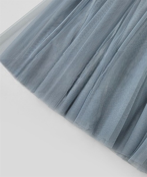 THEODORIC.dy(セオドリックディ)の「エアリーチュールスカート(軽やかに揺れる、上品オトナ映え) / Airy Tulle Skirt(スカート・レディース・ピンク/アイボリー/ブラック/ライトブルー・FREE)」の14枚目の写真