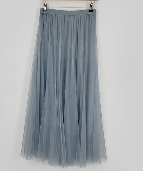 THEODORIC.dy(セオドリックディ)の「エアリーチュールスカート(軽やかに揺れる、上品オトナ映え) / Airy Tulle Skirt(スカート・レディース・ピンク/アイボリー/ブラック/ライトブルー・FREE)」の16枚目の写真