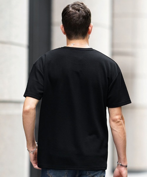 SOMEDIFF】オーバーサイズ 半袖プレミアムカットソー メンズ T