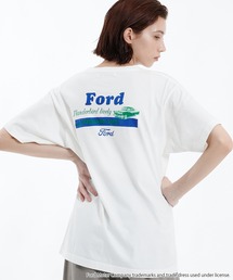 【別注】PUBLIC TOKYO×GOOD ROCK SPEED×FORD Tシャツ　（FORD THUNDERBIRD TEE）