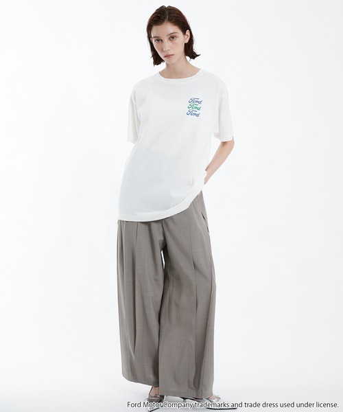 tシャツ 「別注」PUBLIC TOKYO×GOOD ROCK SPEED×FORD Tシャツ　（FORD THUNDERBIRD TEE） レディー 別注】PUBLIC TOKYO×GOOD ROCK SPEED×FORD Tシャツ （FORD