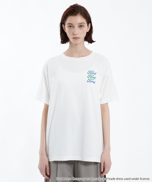 TOM FORD【関税送料込&VIP価格】CompactSlinkyビスコースTシャツ 別注】PUBLIC TOKYO×GOOD ROCK SPEED×FORD Tシャツ （FORD