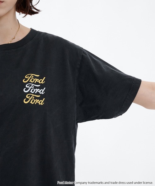 別注】PUBLIC TOKYO×GOOD ROCK SPEED×FORD Tシャツ （FORD THUNDERBIRD
