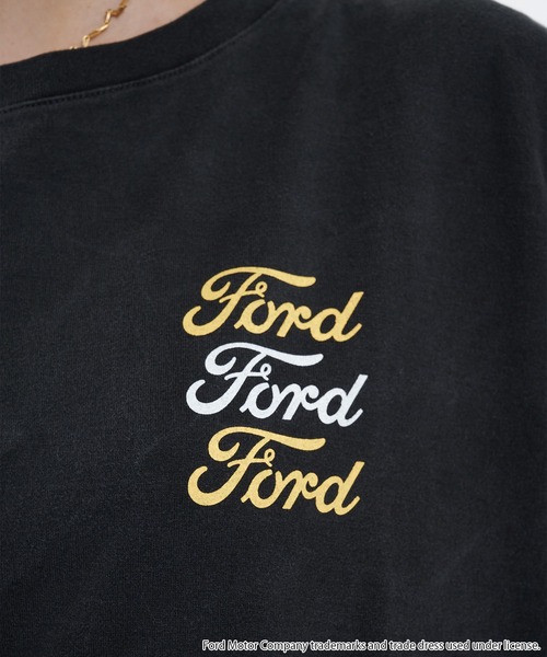 GOOD ROCK SPEED（グッドロックスピード）の「【別注】PUBLIC TOKYO×GOOD ROCK SPEED×FORD Tシャツ　（FORD THUNDERBIRD TEE）（Tシャツ/カットソー・レディース・ダークグレー/ホワイト・FREE）」の15枚目の写真