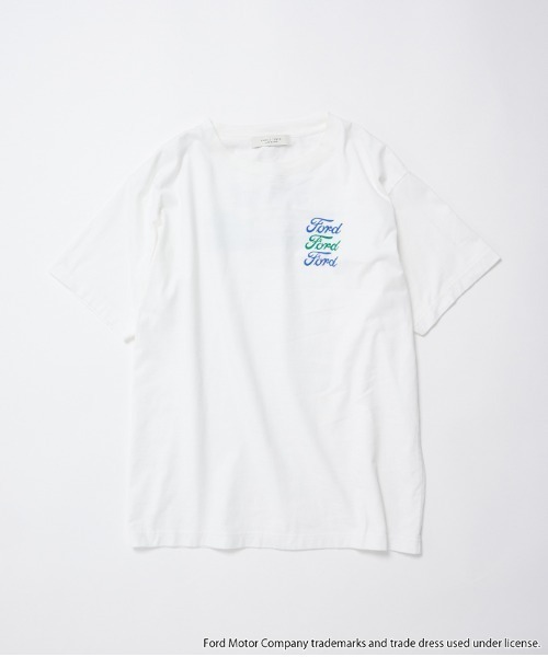 tシャツ 「別注」PUBLIC TOKYO×GOOD ROCK SPEED×FORD Tシャツ　（FORD THUNDERBIRD TEE） レディー 別注】PUBLIC TOKYO×GOOD ROCK SPEED×FORD Tシャツ （FORD
