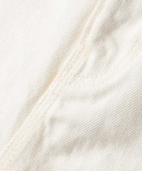 SHIPS(シップス)の「SHIPS Primary Navy Label:11oz WHITE SELVAGE DENIM(デニムパンツ・レディース・オフホワイト/アイボリー・38/36/40)」の15枚目の写真