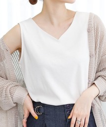 大人のVネックタンクトップ