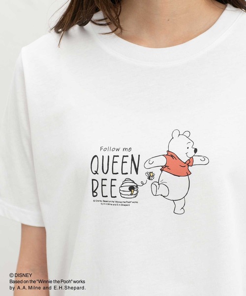 セール】【UVカット】プーさん／半袖Tシャツ（Tシャツ/カットソー