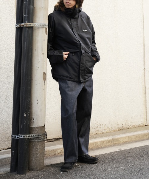 WILD THINGS マウンテンパーカー　裏フリース　ボア　アメリカ製　黒 WILD THINGS マウンテンパーカー 裏フリース ボア アメリカ製 黒 WILD