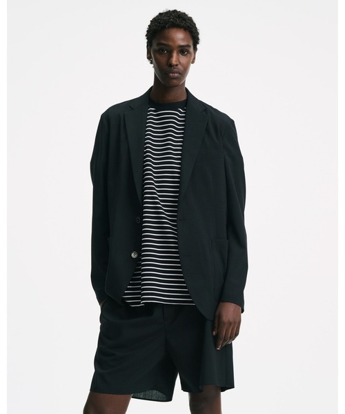 SOPHNET.(ソフネット)の「HIGH-TWIST POPLIN JACKET(テーラードジャケット・メンズ・ブラック・2/3/1/4/5)」の7枚目の写真