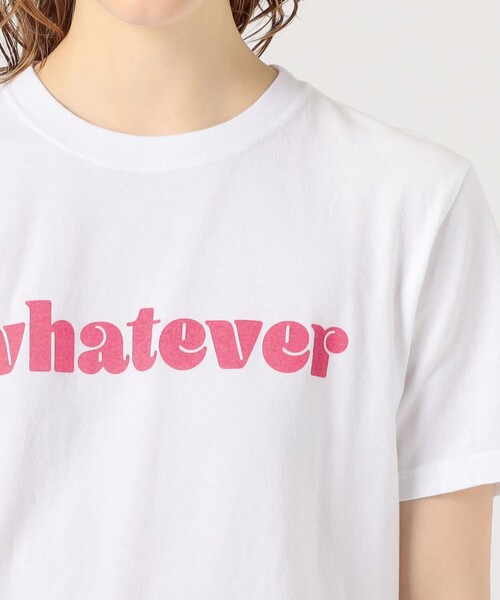 TANGTANG Whatever Tシャツ L ホワイト タンタン TANGTANG WHATEVER Tシャツ（Tシャツ/カットソー）｜TANGTANG