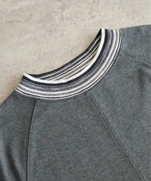NOMBRE IMPAIR（ノンブルアンペール）の「ボーダーリブコンビ　ハイネックワンピース（ワンピース・レディース・ブラック/チャコールグレー・FREE）」の22枚目の写真