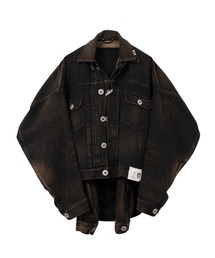 Maison MIHARA YASUHIRO（メゾンミハラヤスヒロ）の「Front Layered Denim Jacket（ブルゾン）」
