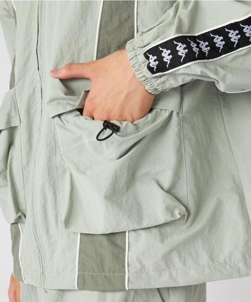 Kappa（カッパ）の「ナイロンジャケット（ナイロンジャケット・メンズ・ブラック/グレー・X-LARGE/LARGE/MEDIUM）」の22枚目の写真