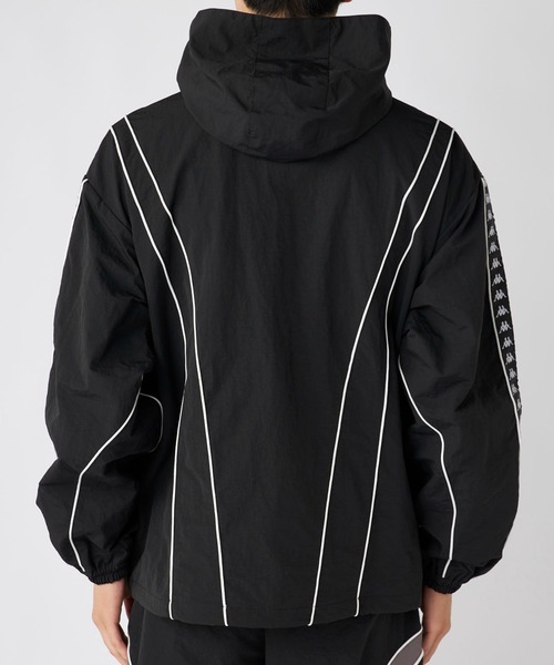 Kappa（カッパ）の「ナイロンジャケット（ナイロンジャケット・メンズ・ブラック/グレー・X-LARGE/LARGE/MEDIUM）」の9枚目の写真