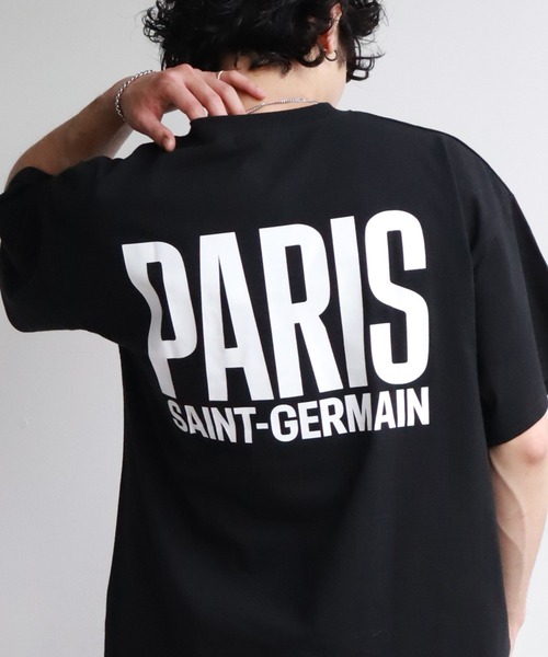 PARIS SAINT-GERMAIN（パリサンジェルマン）の「【Paris Saint-Germain/パリサンジェルマン】アソート  エンブレムロゴ アートワークデザイン 半袖Tシャツ（Tシャツ/カットソー・メンズ・ブラック/ホワイト/ブラック系2/ブラック系3/ブラック系1/ホワイト系1・XL/M/L）」の6枚目の写真