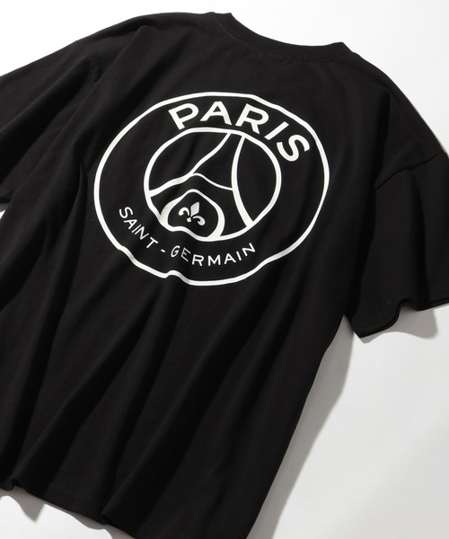 PARIS SAINT-GERMAIN（パリサンジェルマン）の「【Paris Saint-Germain/パリサンジェルマン】アソート  エンブレムロゴ アートワークデザイン 半袖Tシャツ（Tシャツ/カットソー・メンズ・ブラック/ホワイト/ブラック系2/ブラック系3/ブラック系1/ホワイト系1・XL/M/L）」の20枚目の写真