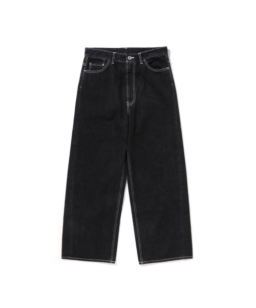 【A BATHING APE】CHAMPION LOGO 12 OZ DENIM PANTS 要在庫確認 CHAMPION LOGO 12 OZ DENIM PANTS（デニムパンツ）｜A BATHING